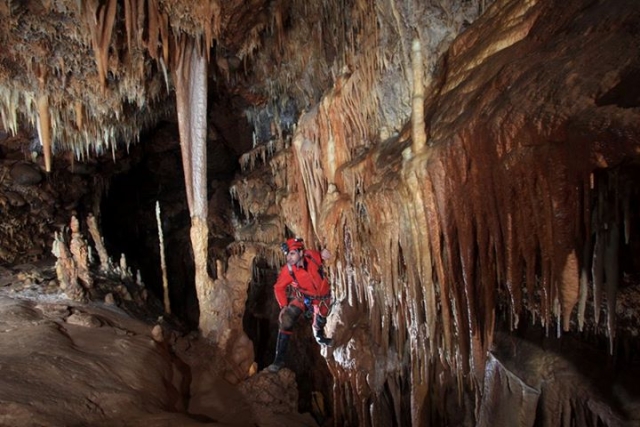 Espeleología en Burgos